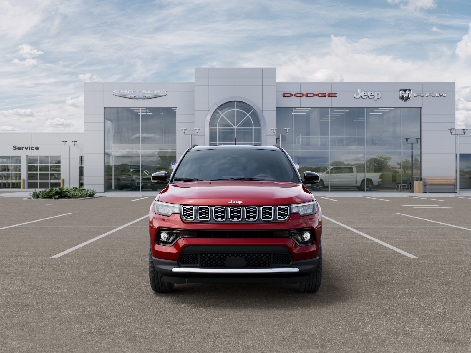 New 2026 Red Hot Pearlcoat Jeep Limited image 6