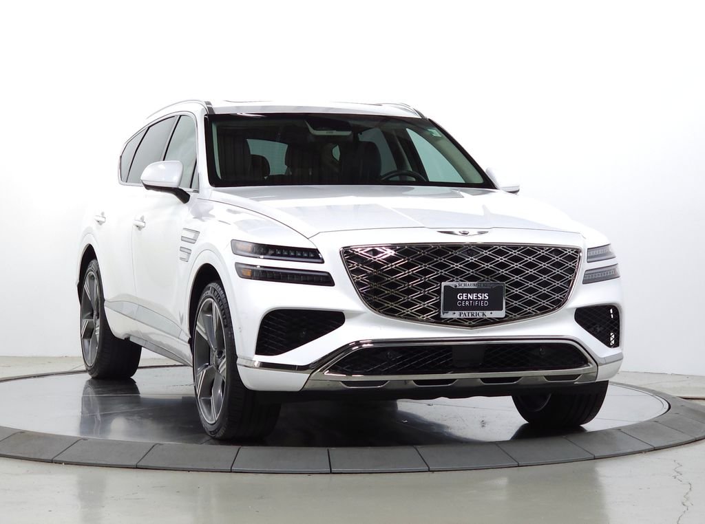 Certified Used 2025 White Genesis 3.5T Prestige image 1
