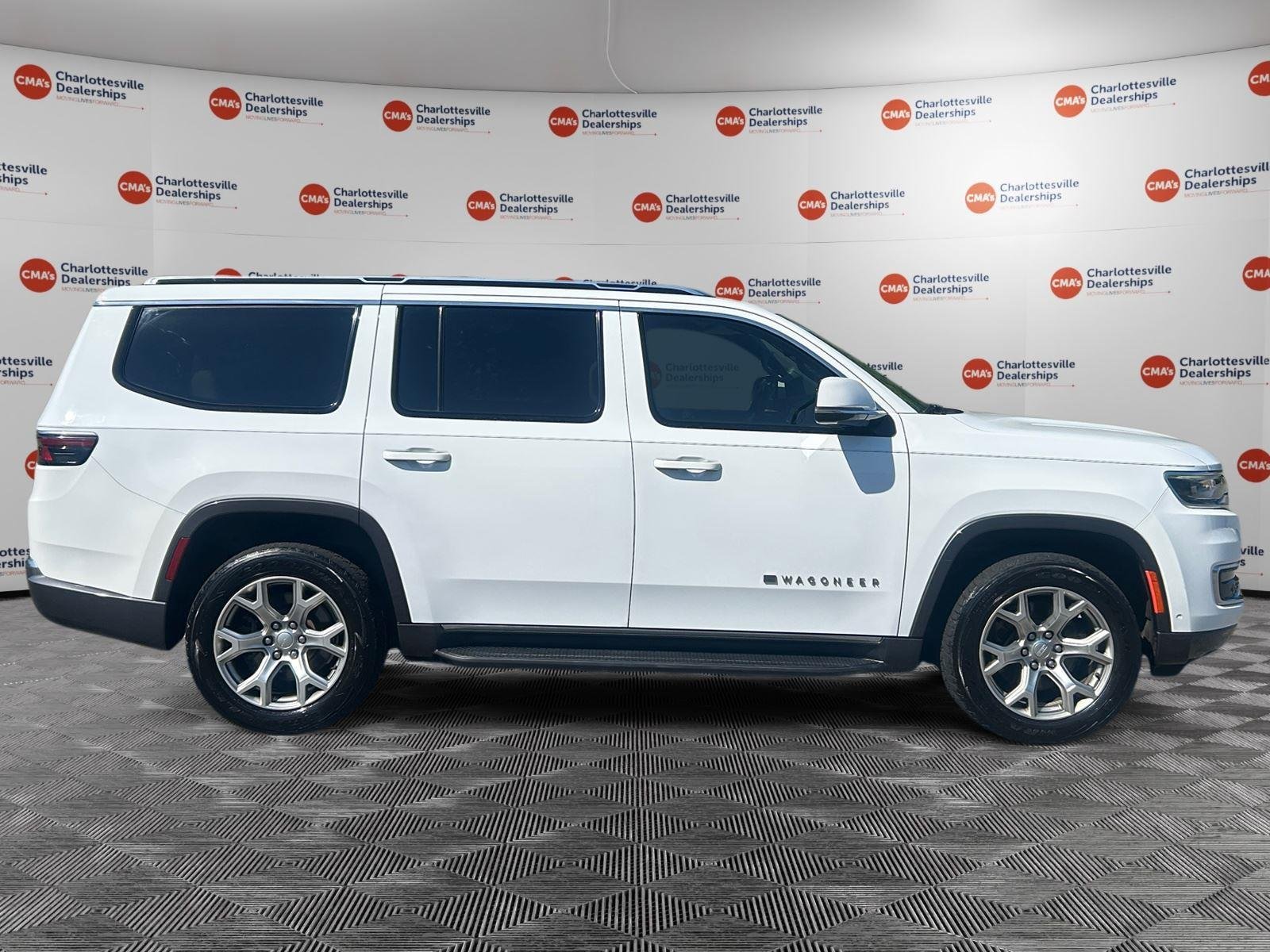 Used 2022 Bright White Clearcoat Jeep Series II image 6