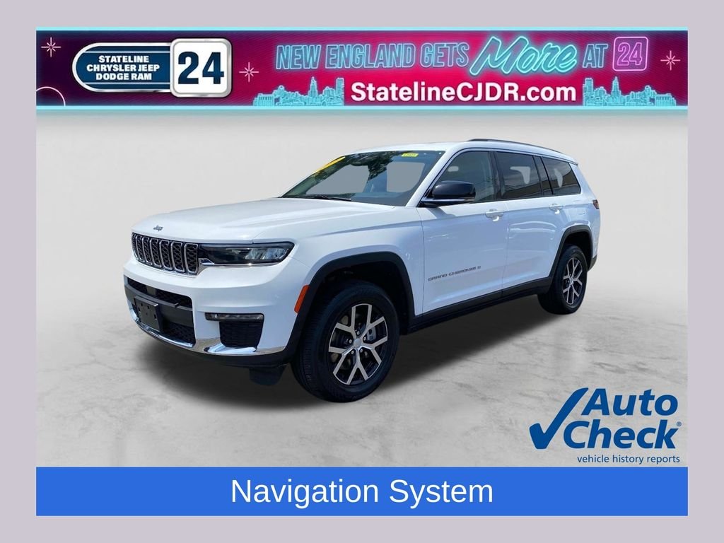 Used 2023 White Jeep Limited image 1