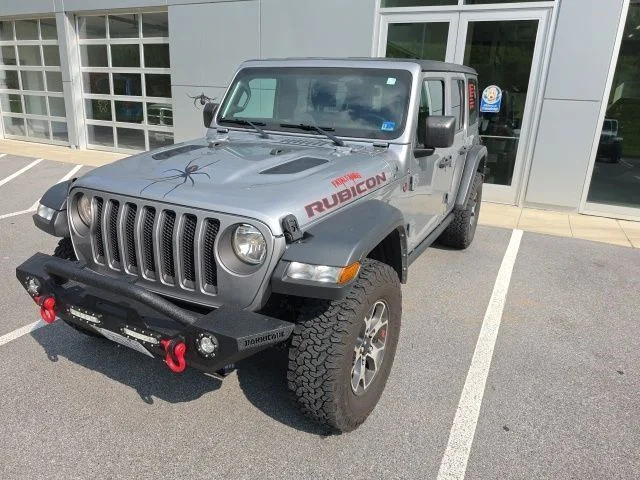 Used 2021 Silver Jeep Unlimited Rubicon image 5