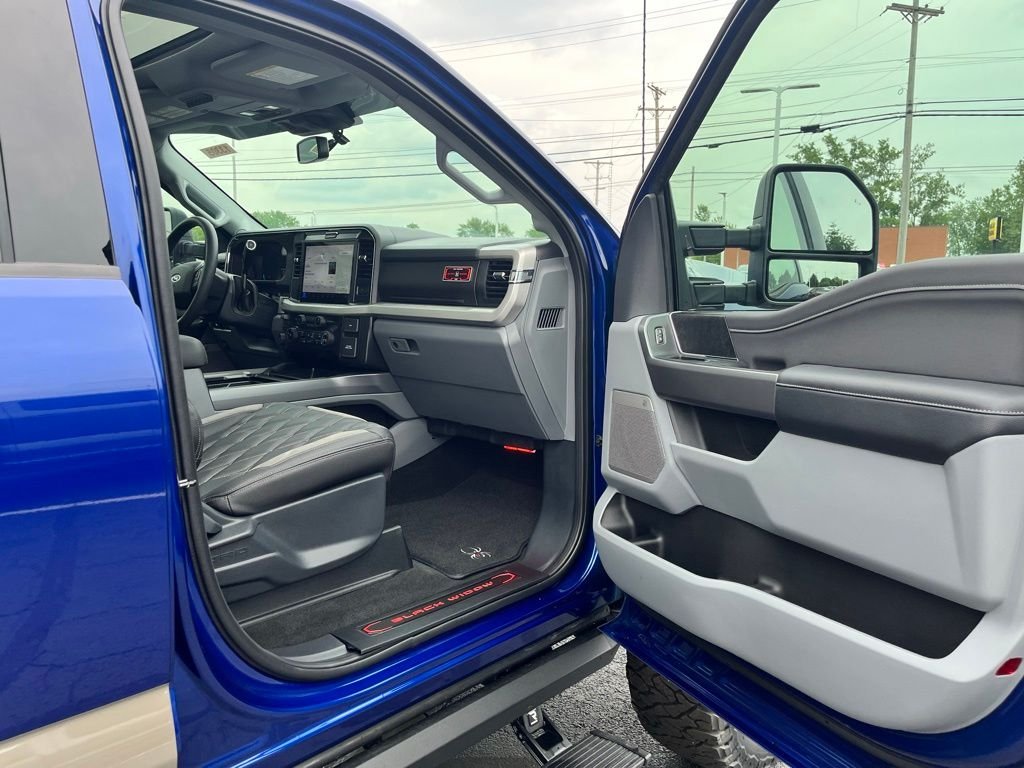 New 2026 Blue Ford XLT Black Widow Lifted Truck image 33