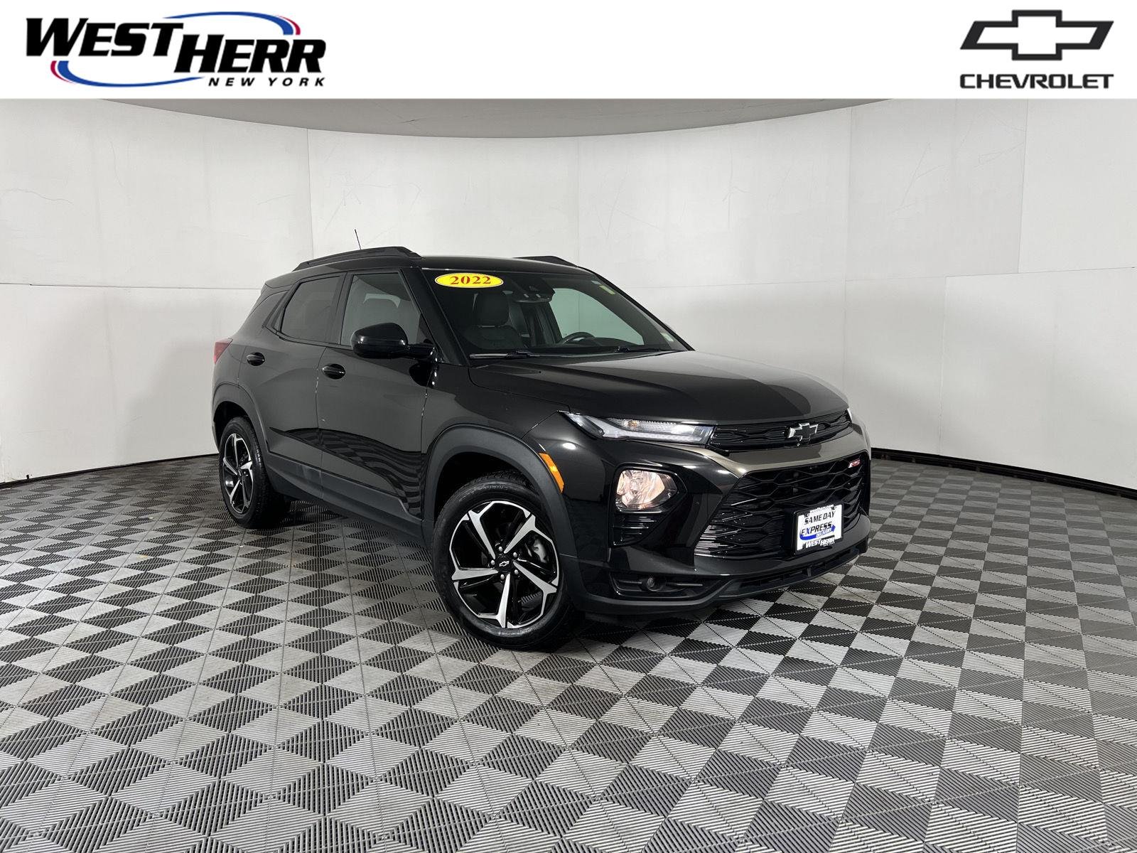 Used 2022 Mosaic Black Metallic Chevrolet RS image 1