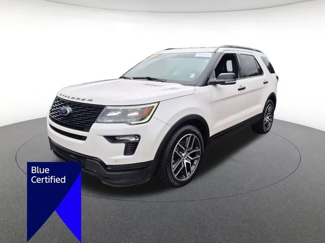 Used 2019 White Ford Sport image 7