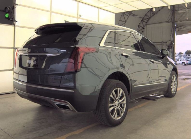 Used 2021 Gray Cadillac Premium Luxury image 3