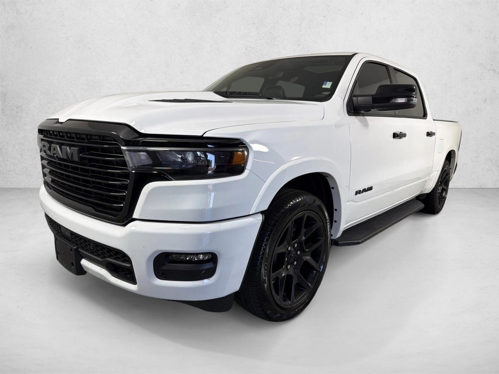 Used 2025 Bright White Clearcoat Ram Laramie image 9