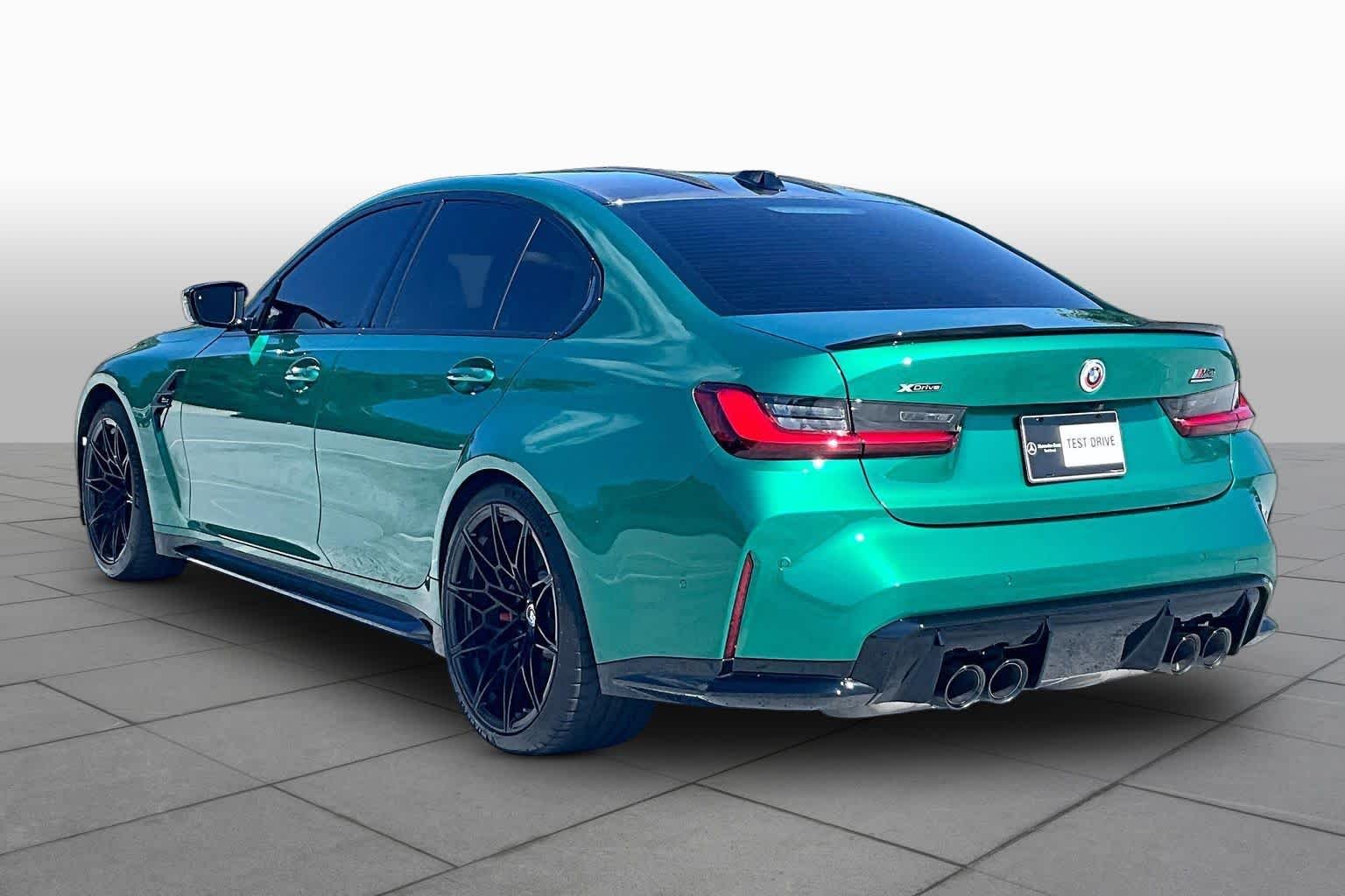 Used 2025 Isle of Man Green Metallic BMW Competition xDrive image 11