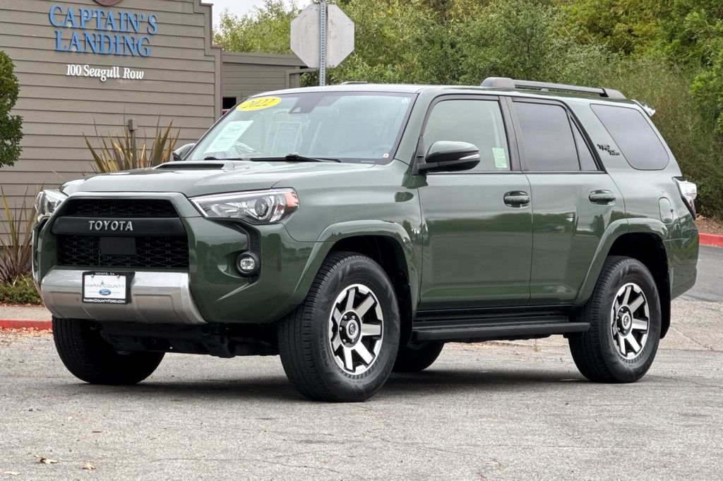 Used 2022 Green Toyota TRD Off-Road Premium image 10