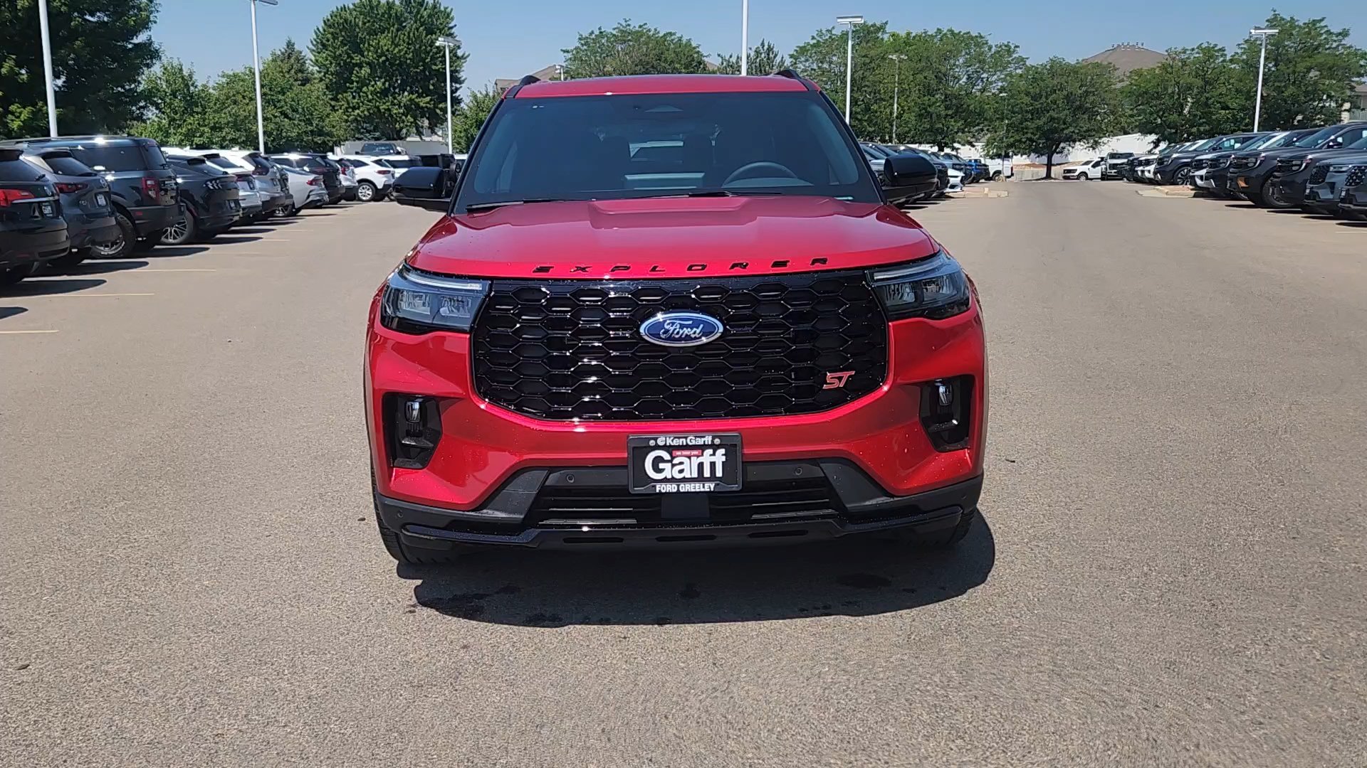 New 2026 Rapid Red Metallic Tinted Clearcoat Ford ST image 14