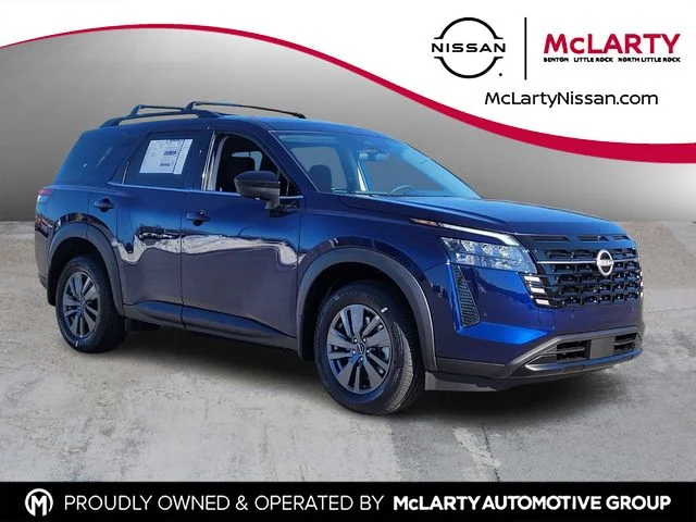 New 2026 Deep Ocean Blue Pearl Nissan SV image 1