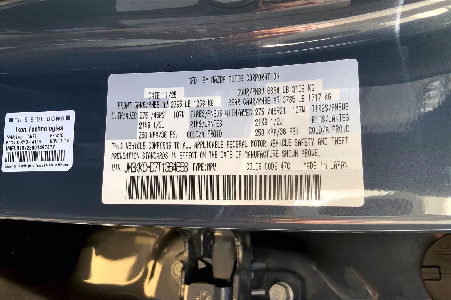 New 2026 Polymetal Gray Metallic Mazda 3.3 Turbo Premium Sport AWD image 21