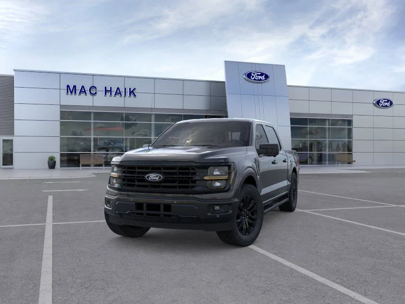 New 2026 Agate Black Metallic Ford XLT image 2