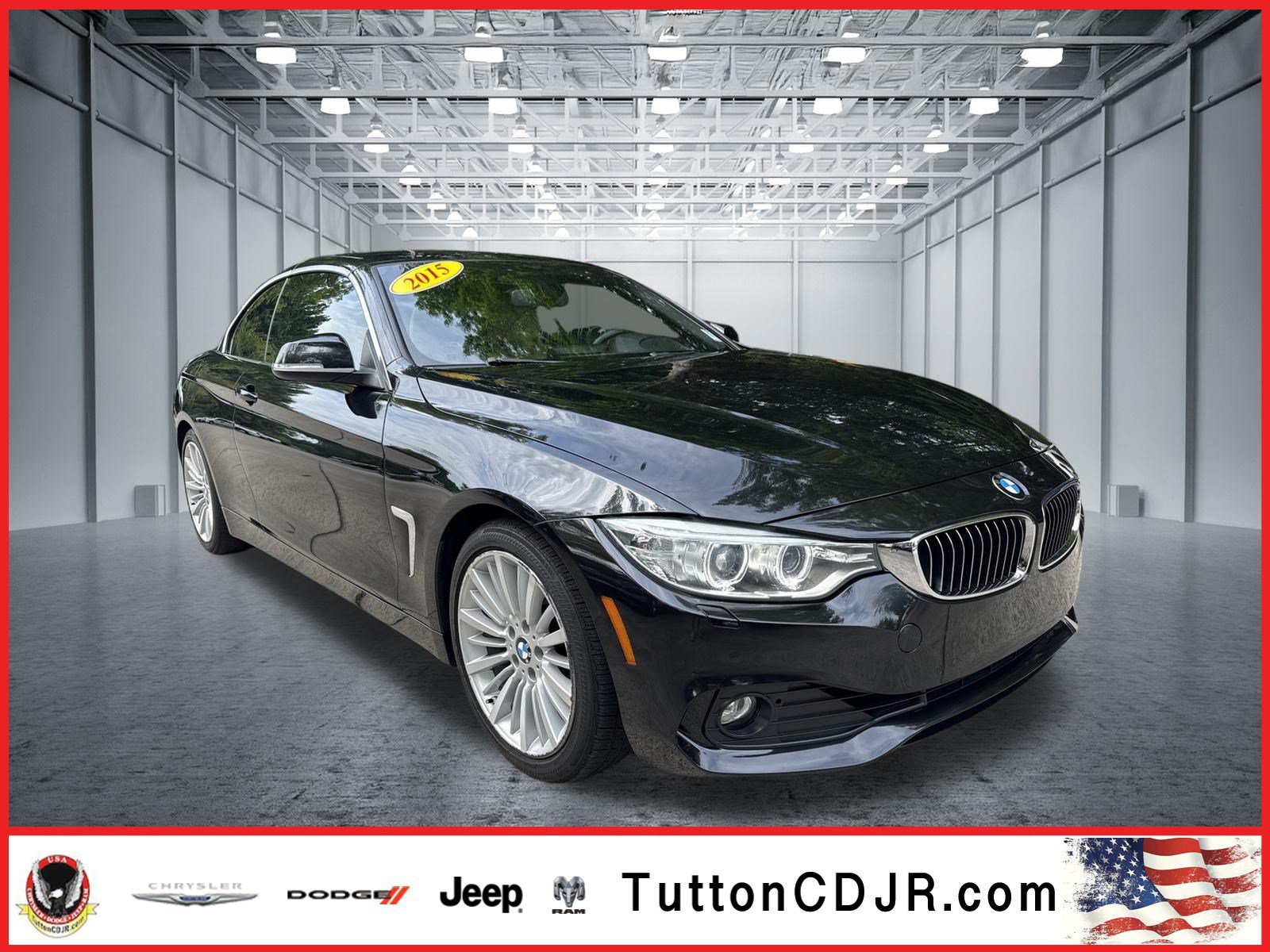 Used 2015 Black Sapphire Metallic BMW 428i image 1