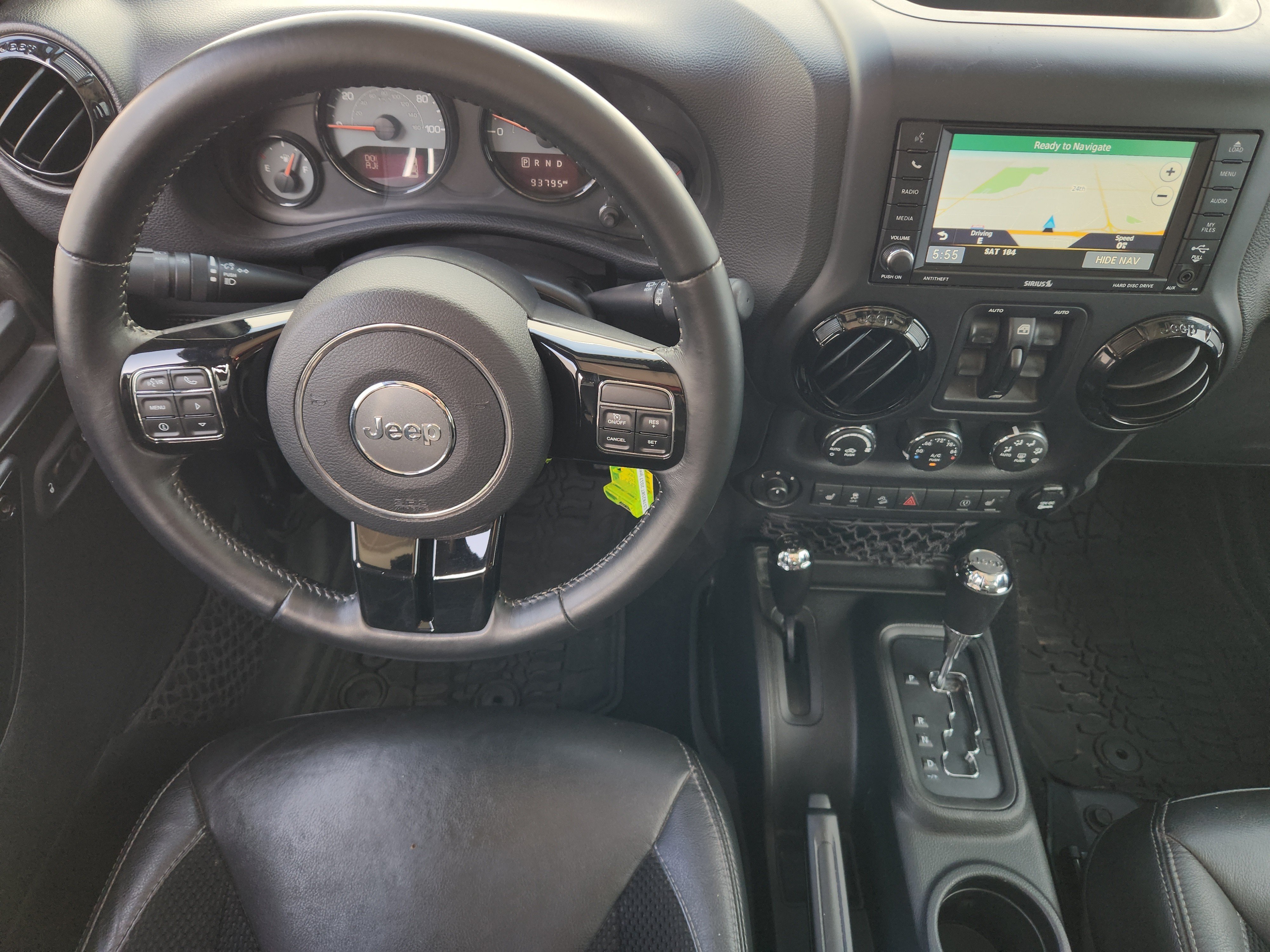 Used 2017 Black Clearcoat Jeep Winter image 26