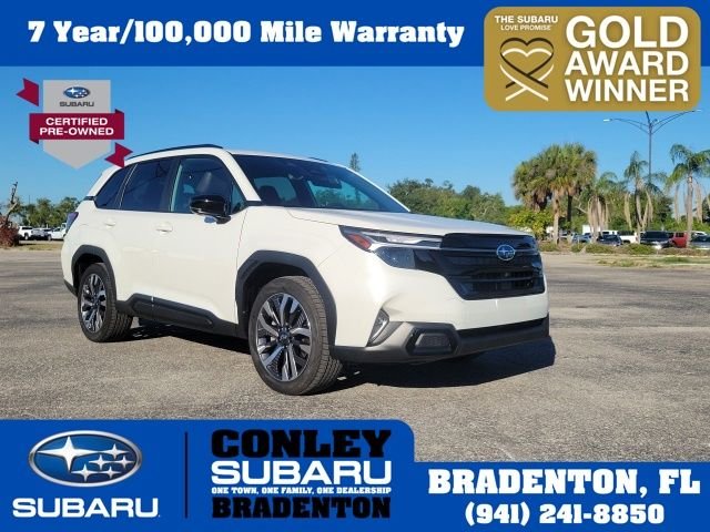 Certified Used 2026 White Subaru Touring image 1