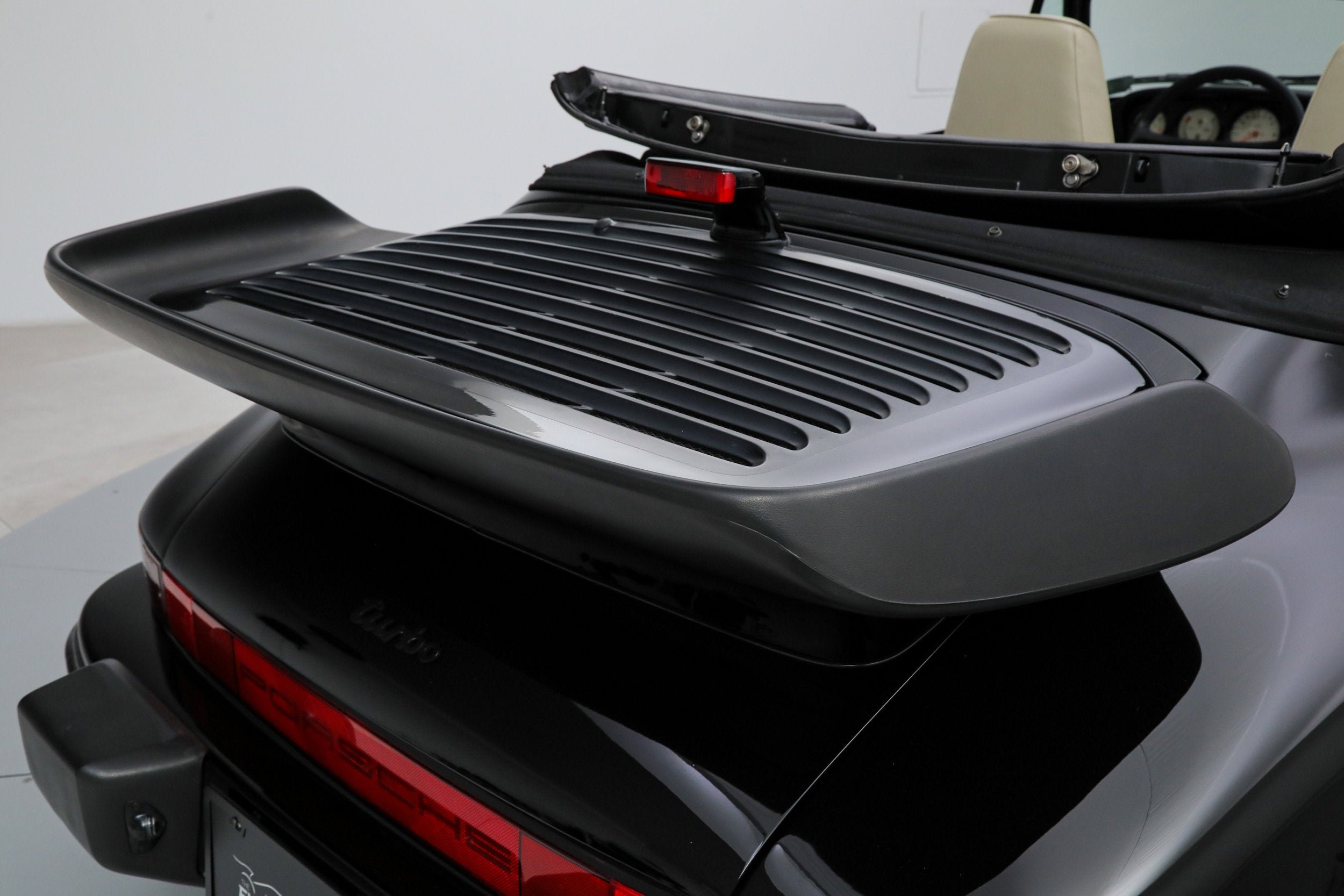 Used 1989 Black Porsche Turbo Cabriolet Slantnose image 31