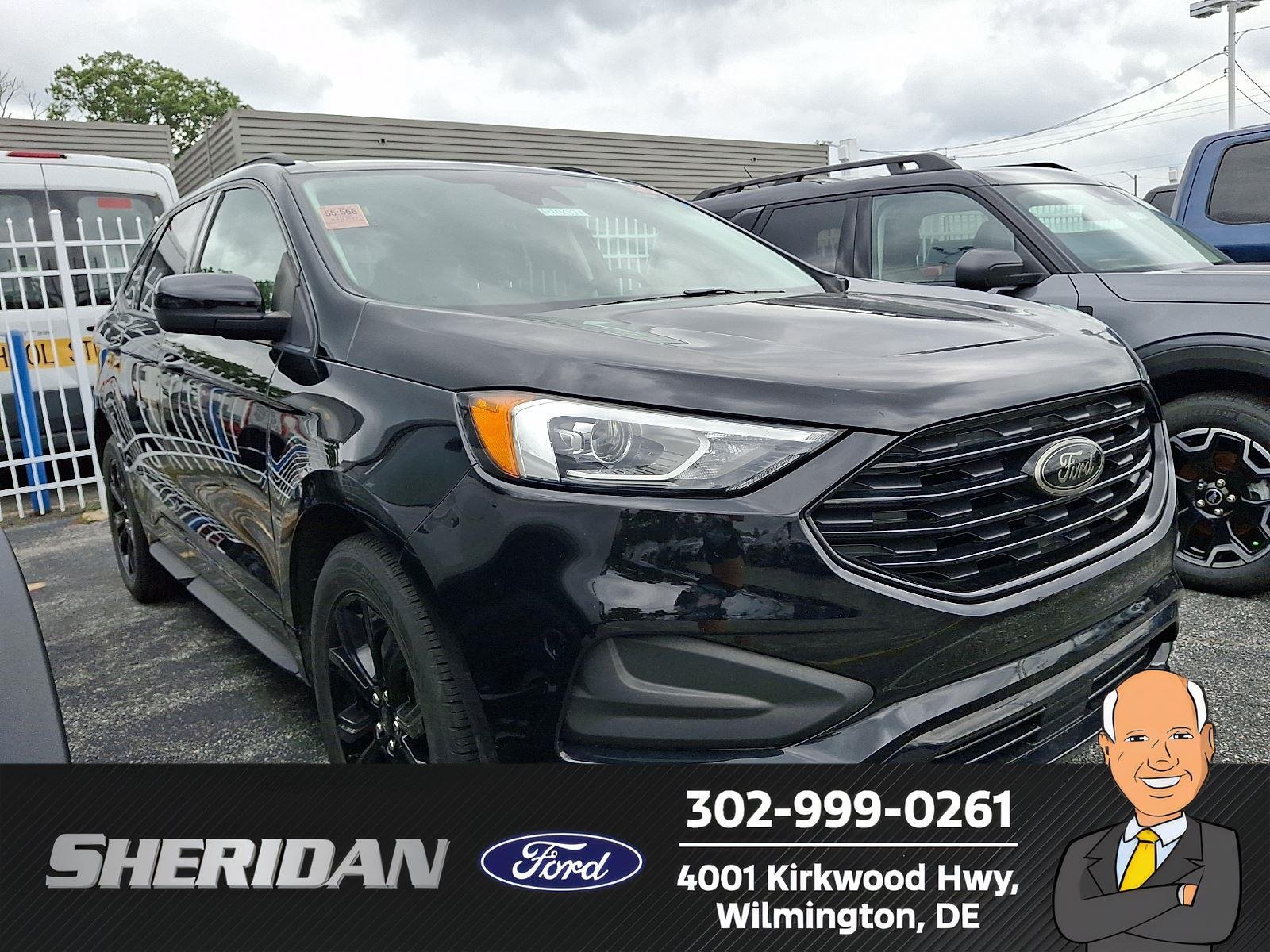 Certified Used 2022 Agate Black Ford SE image 1
