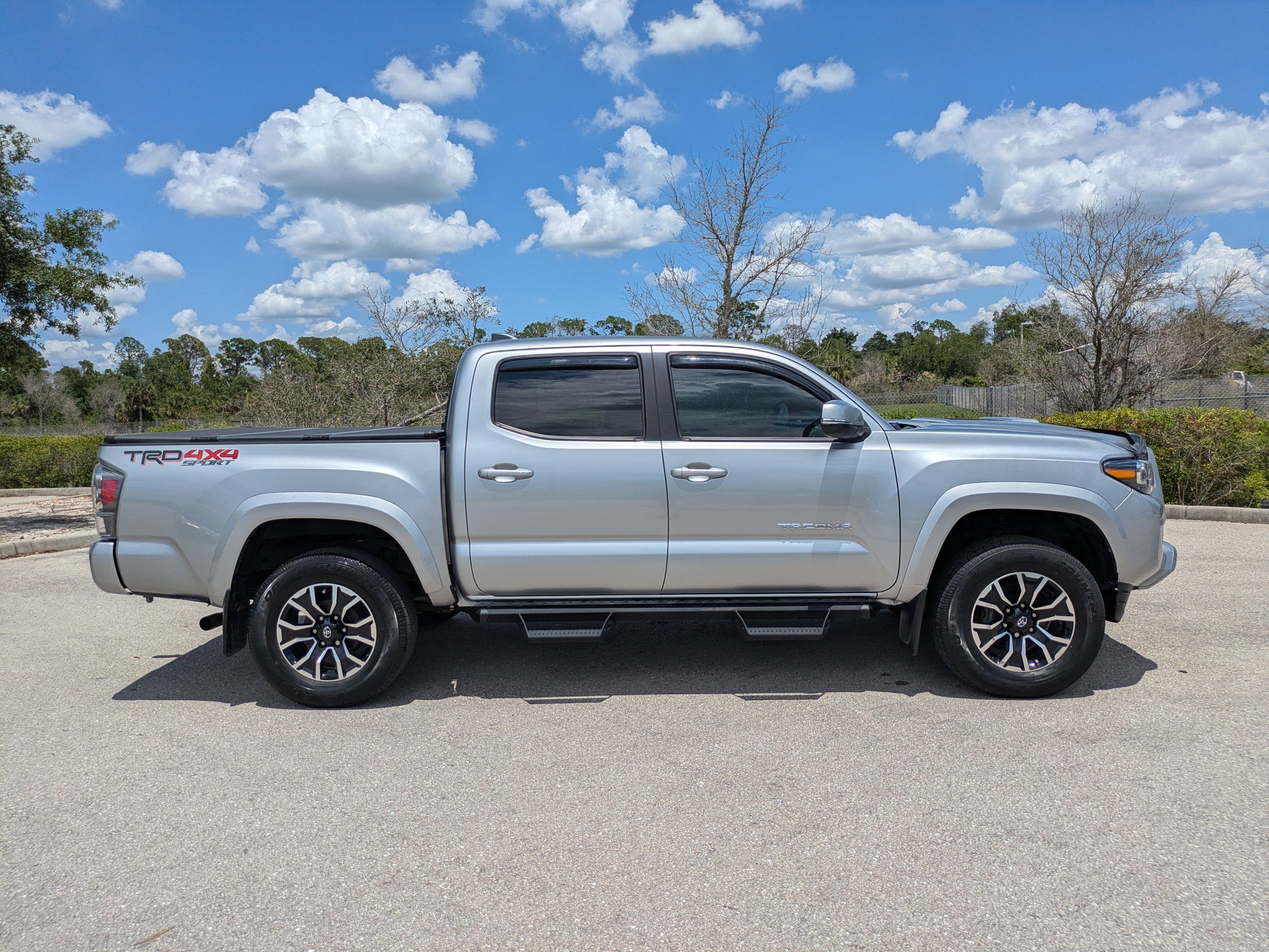 Used 2022 Celestial Silver Metallic Toyota TRD Sport image 3