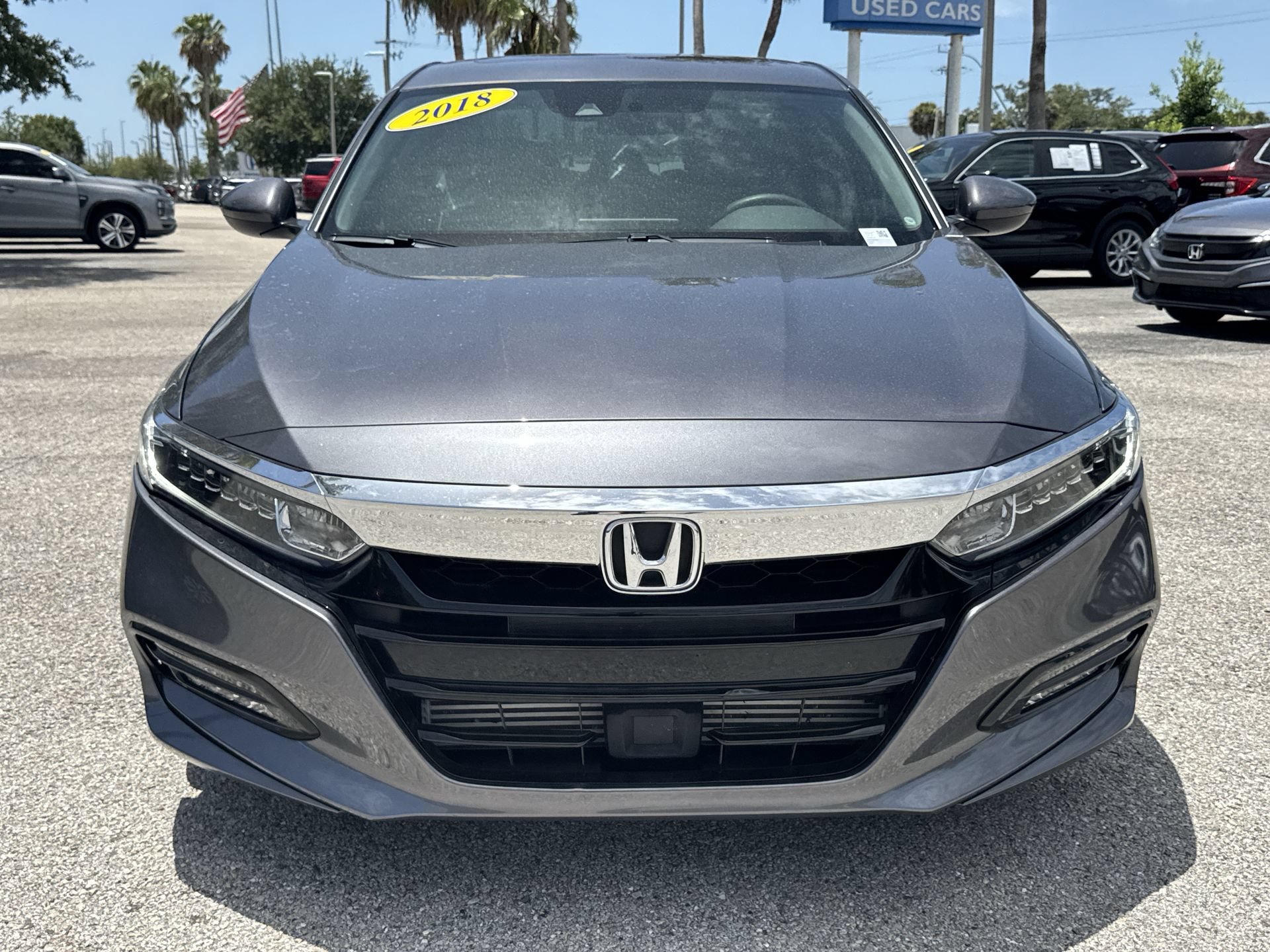 Used 2018 Modern Steel Metallic Honda EX 1.5T image 4