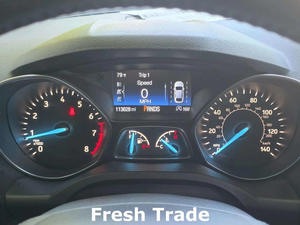 Used 2018 Lightning Blue Metallic Ford SE image 14