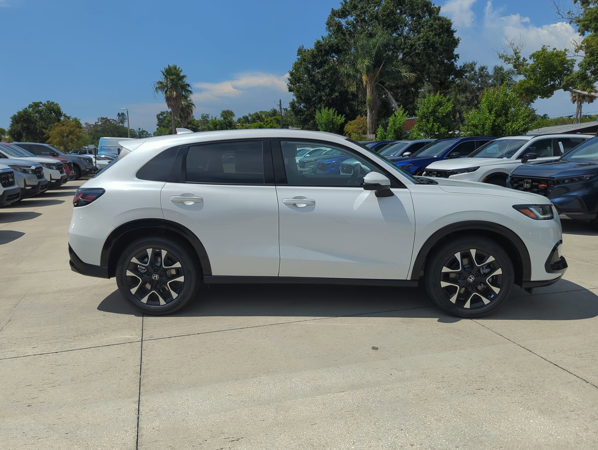 New 2027 Platinum White Pearl Honda EX-L image 4