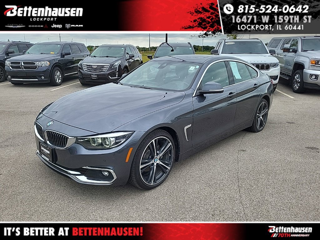 Used 2020 Gray BMW 430i Gran Coupe image 1