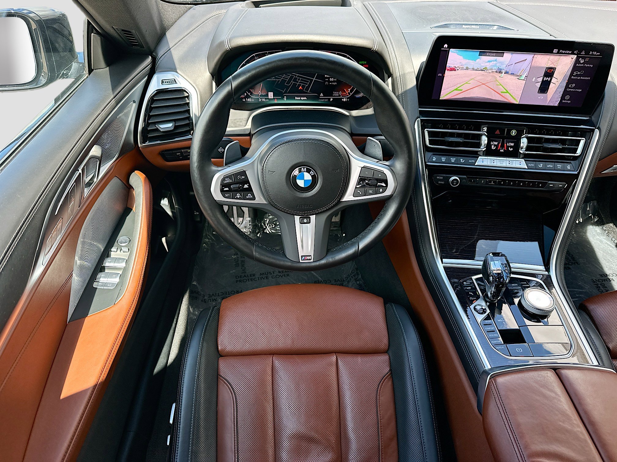 Used 2023 Black Sapphire Metallic BMW 840i image 20