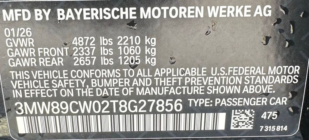 New 2026 Black Sapphire Metallic BMW 330i NA xDrive image 42