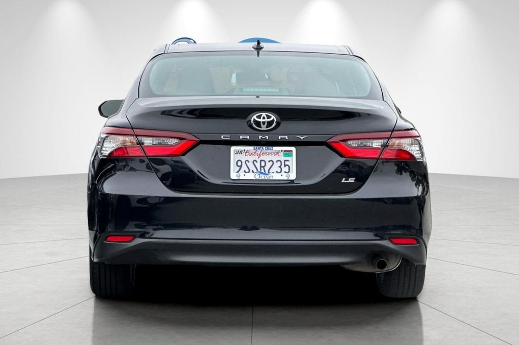 Used 2023 Midnight Black Metallic Toyota LE image 5