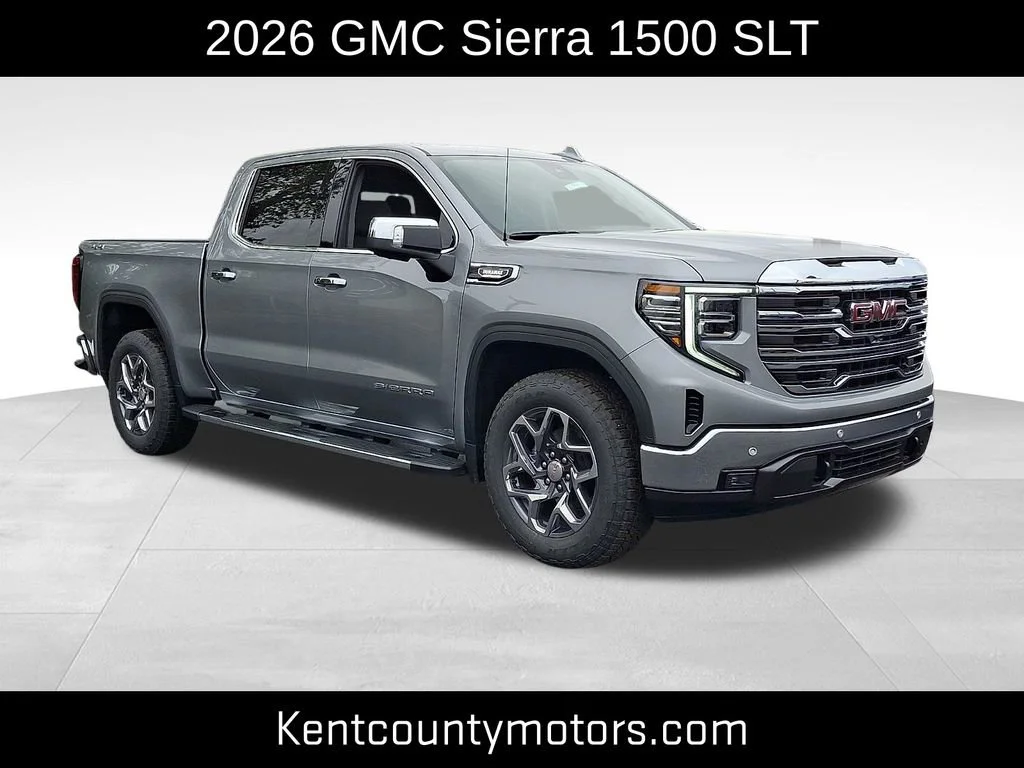 New 2026 Sterling Metallic GMC SLT image 1