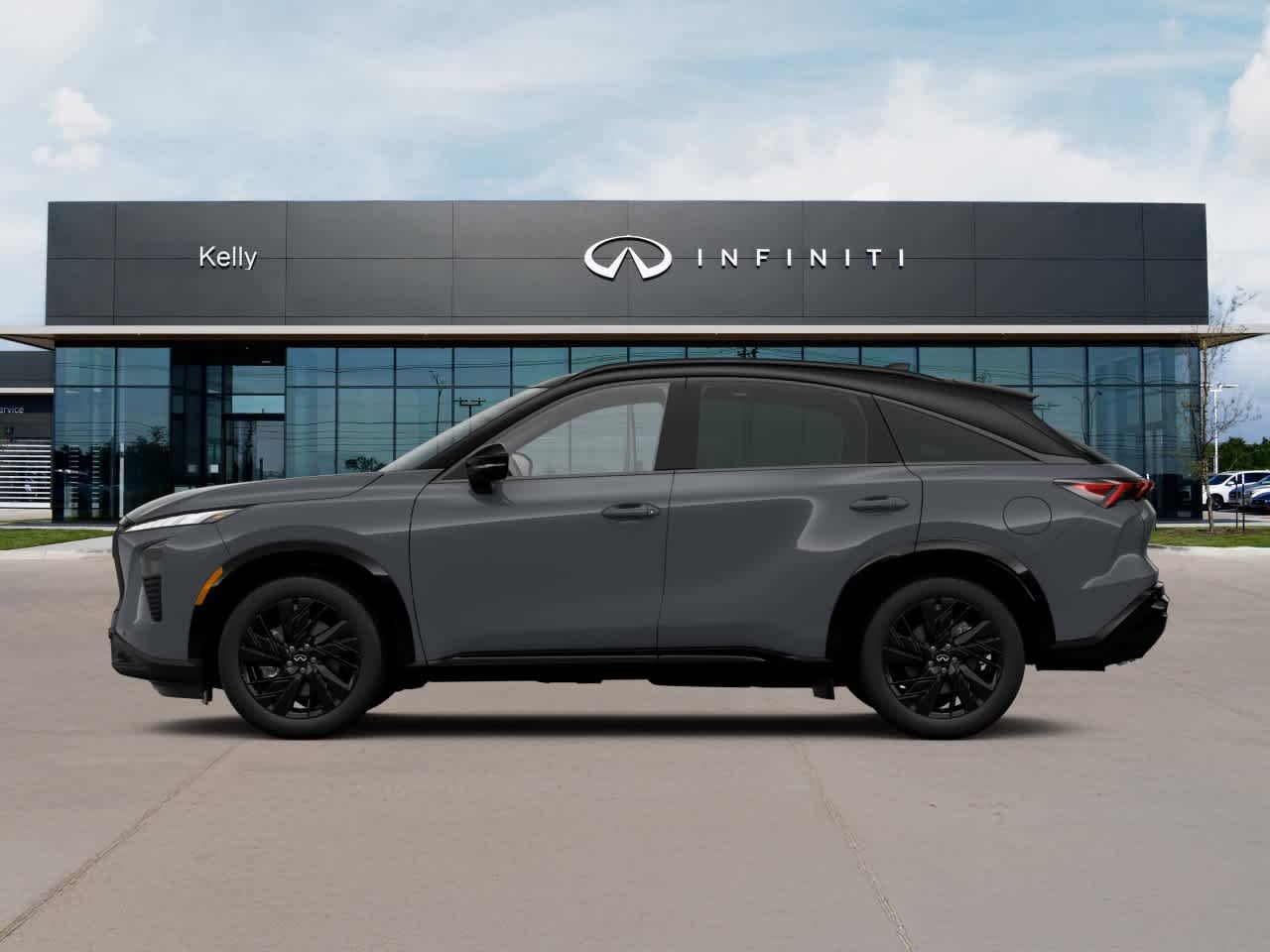 New 2027 Harbor Gray/Obsidian Black INFINITI Sport AWD image 3