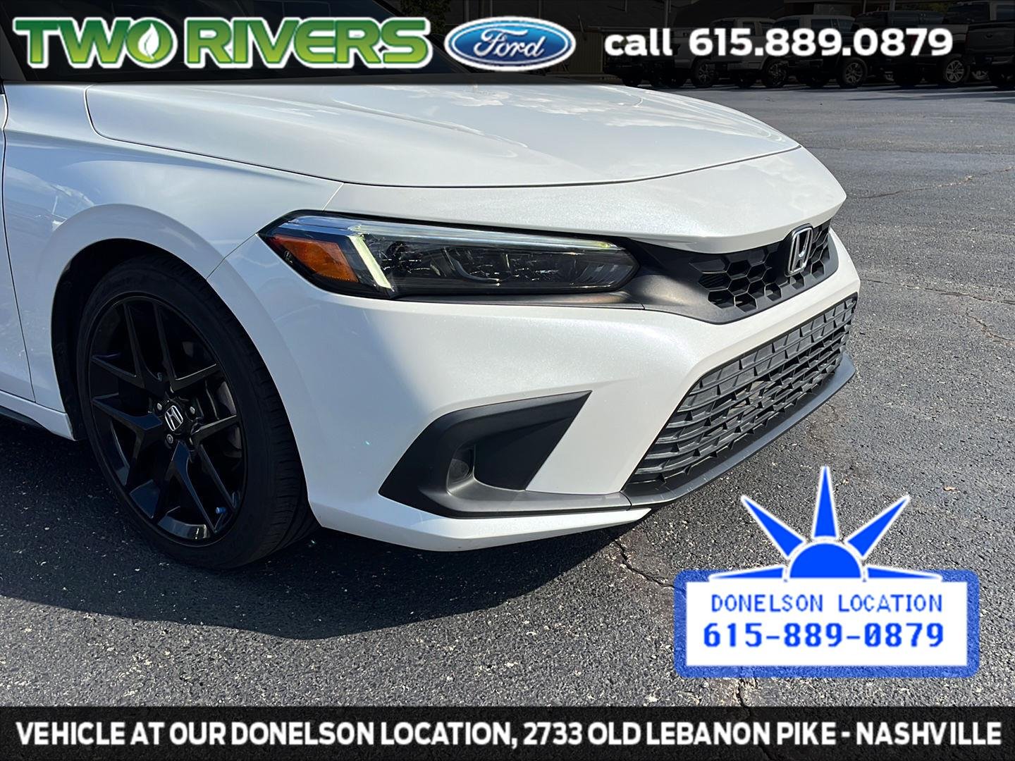Used 2022 Platinum White Pearl Honda Sport image 13