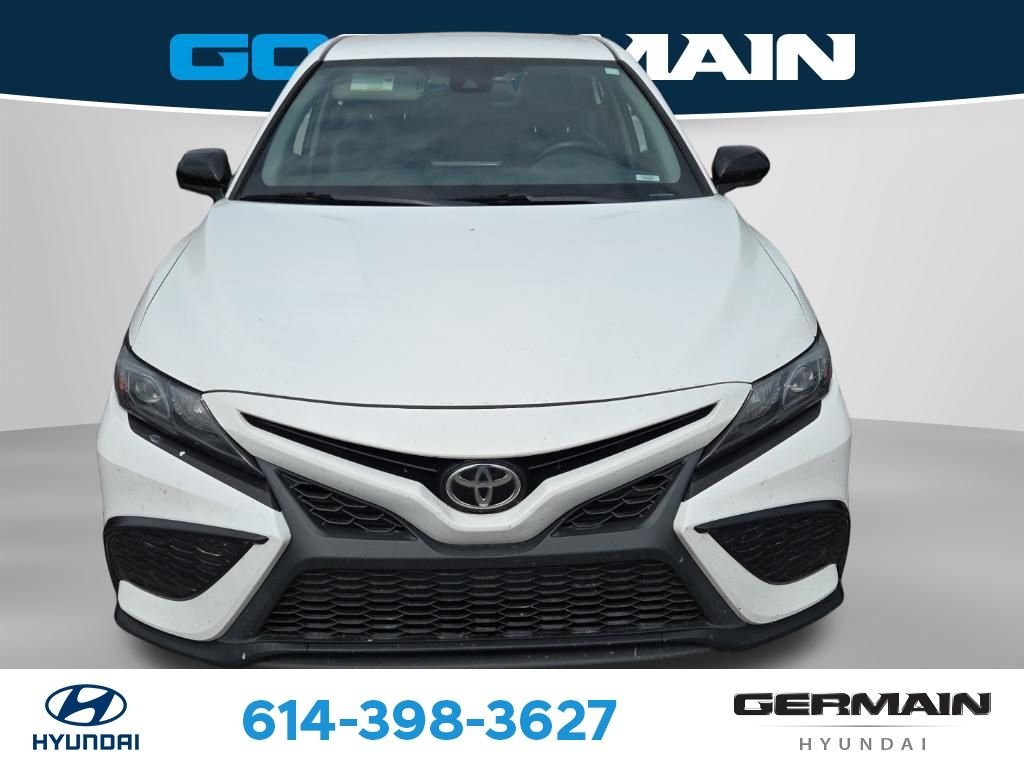Used 2021 White Toyota SE Nightshade image 3