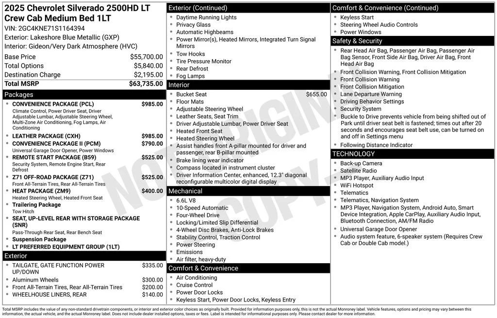 Certified Used 2025 Blue Chevrolet LT image 5