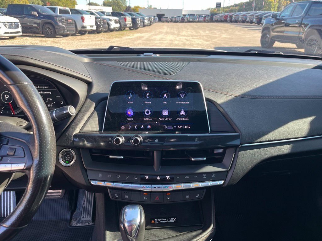 Used 2021 Crystal White Tricoat Cadillac Sport image 23