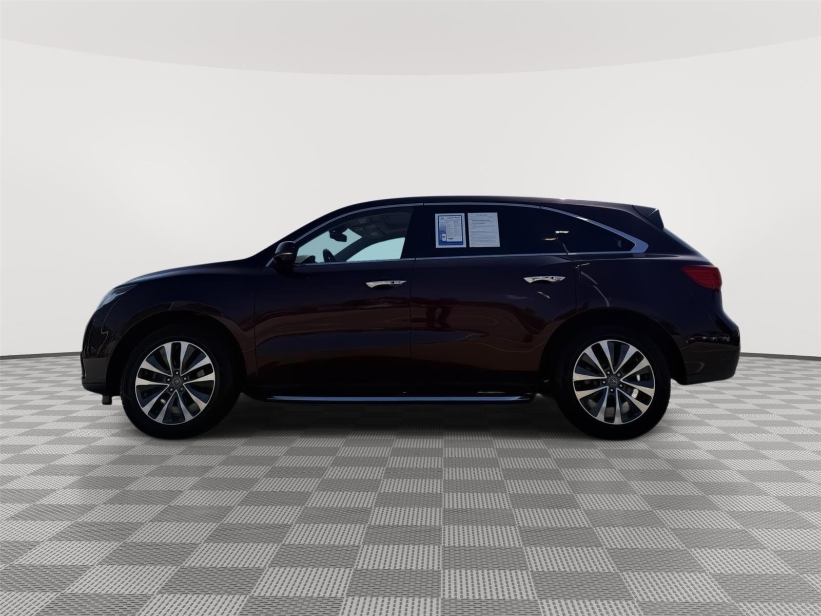 Used 2015 Dark Cherry Pearl Acura Tech/Entertainment Pkg image 3