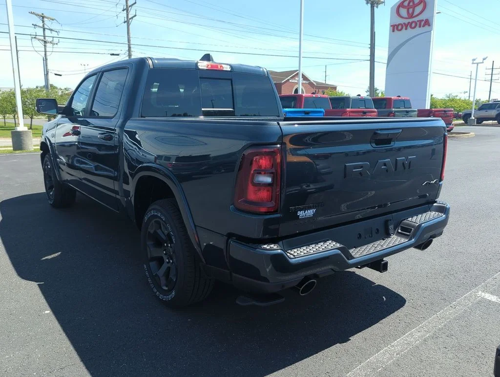 New 2026 Forged Blue Metallic Exterior Paint RAM Big Horn/Lone Star image 6