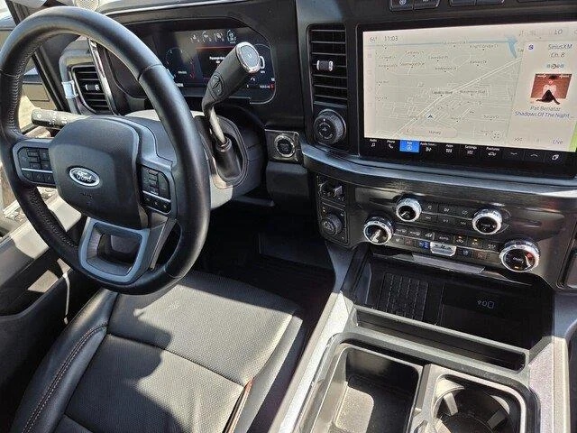 Used 2024 Antimatter Blue Metallic Ford LARIAT image 34