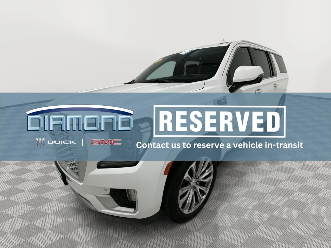 Used 2021 Summit White GMC Denali image 1