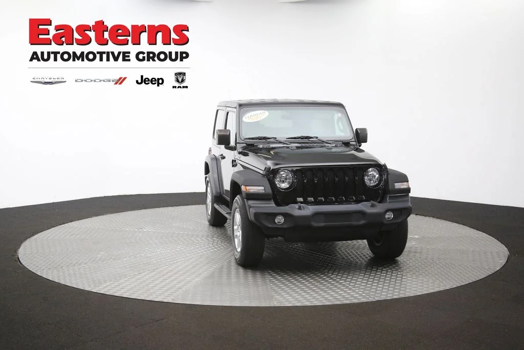 Certified Used 2020 Black Jeep Sport S image 59