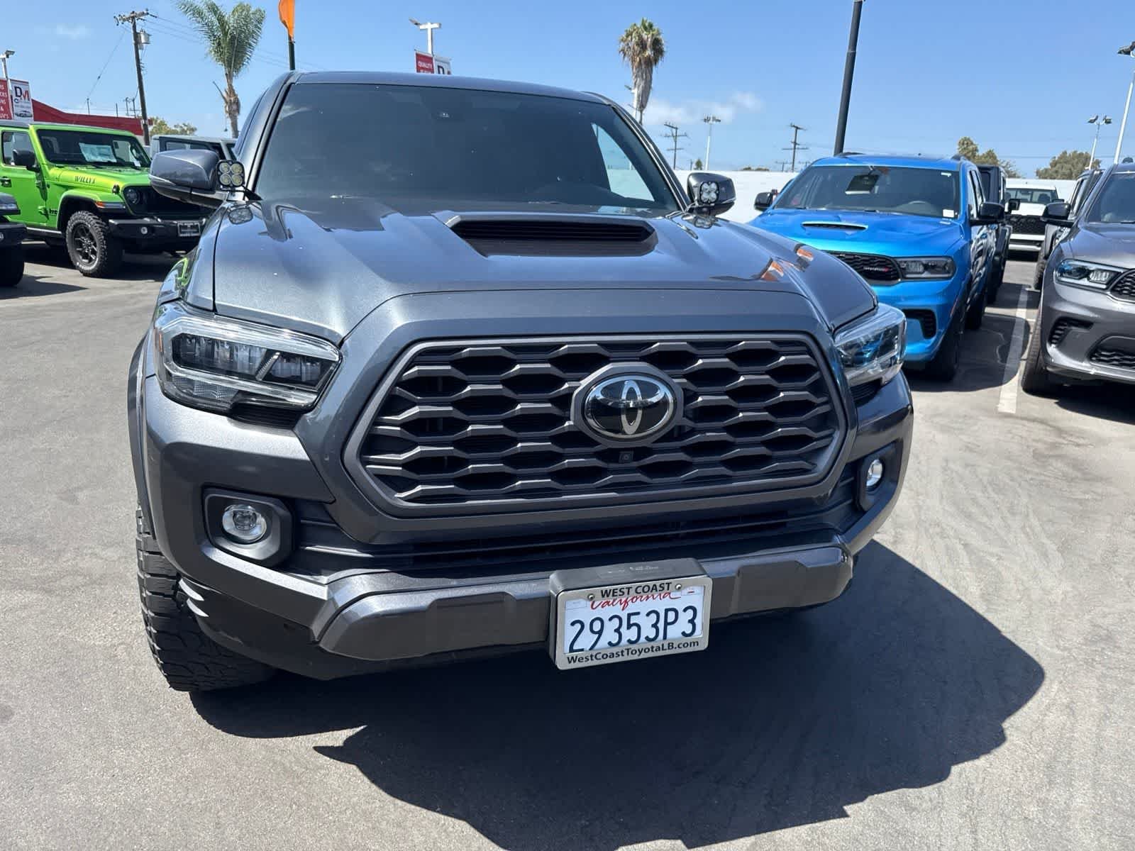 Used 2021 Magnetic Gray Metallic Toyota TRD Sport image 5