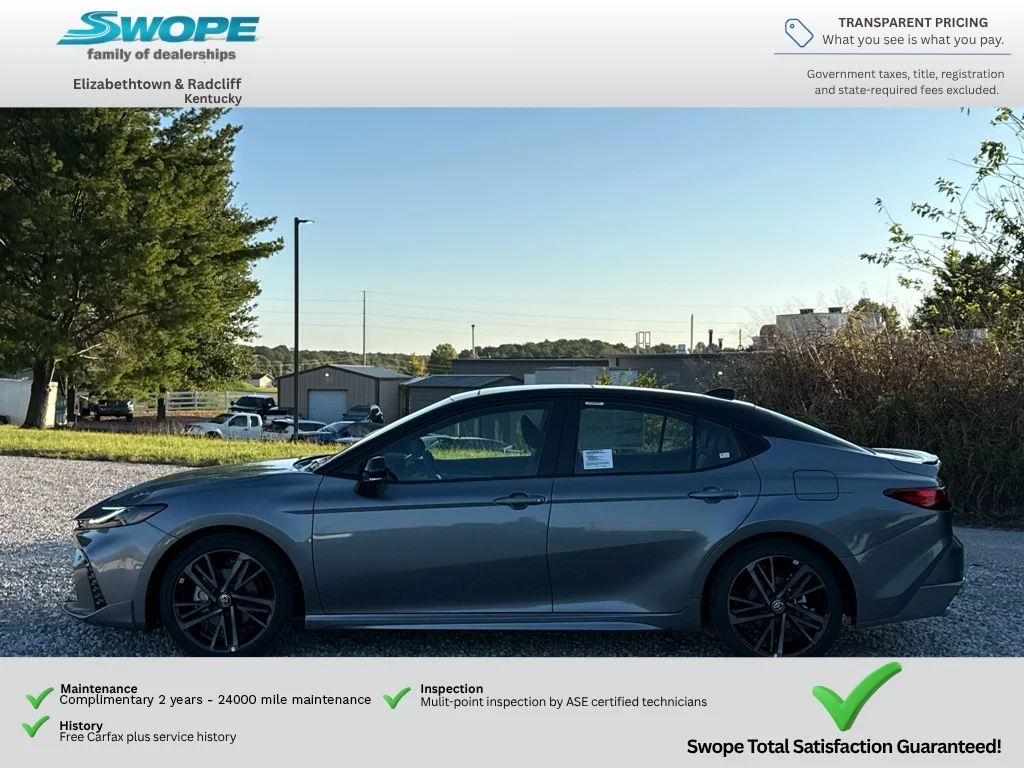 New 2026 Heavy Metal w/Midnight Black Metallic Roof Toyota XSE image 6