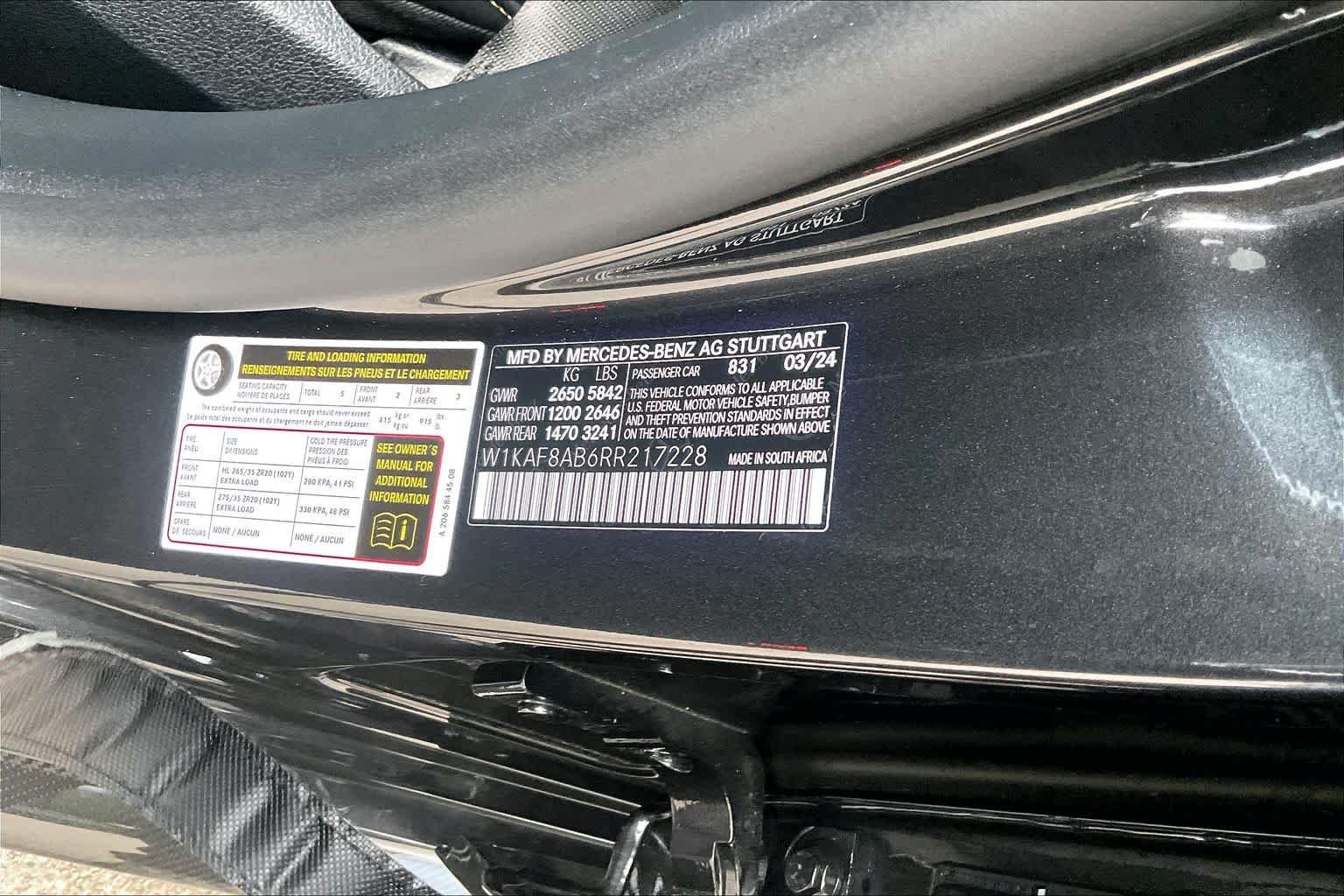 Used 2024 Graphite Grey Metallic Mercedes-Benz AMG® C 63 S E Performance image 31