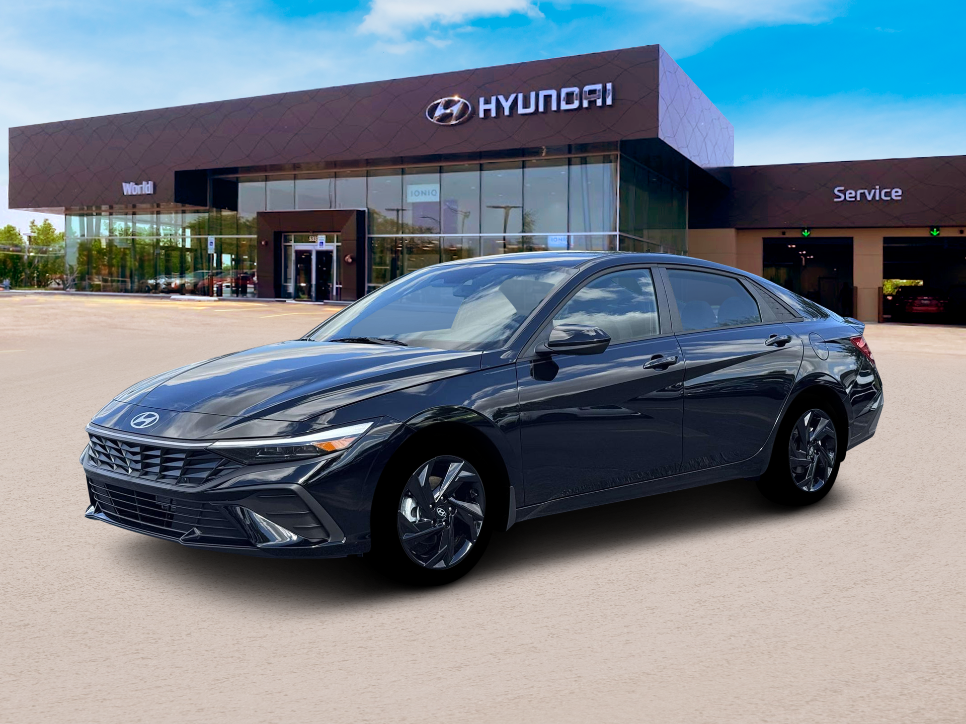 New 2026 Abyss Black Hyundai SEL Sport image 2