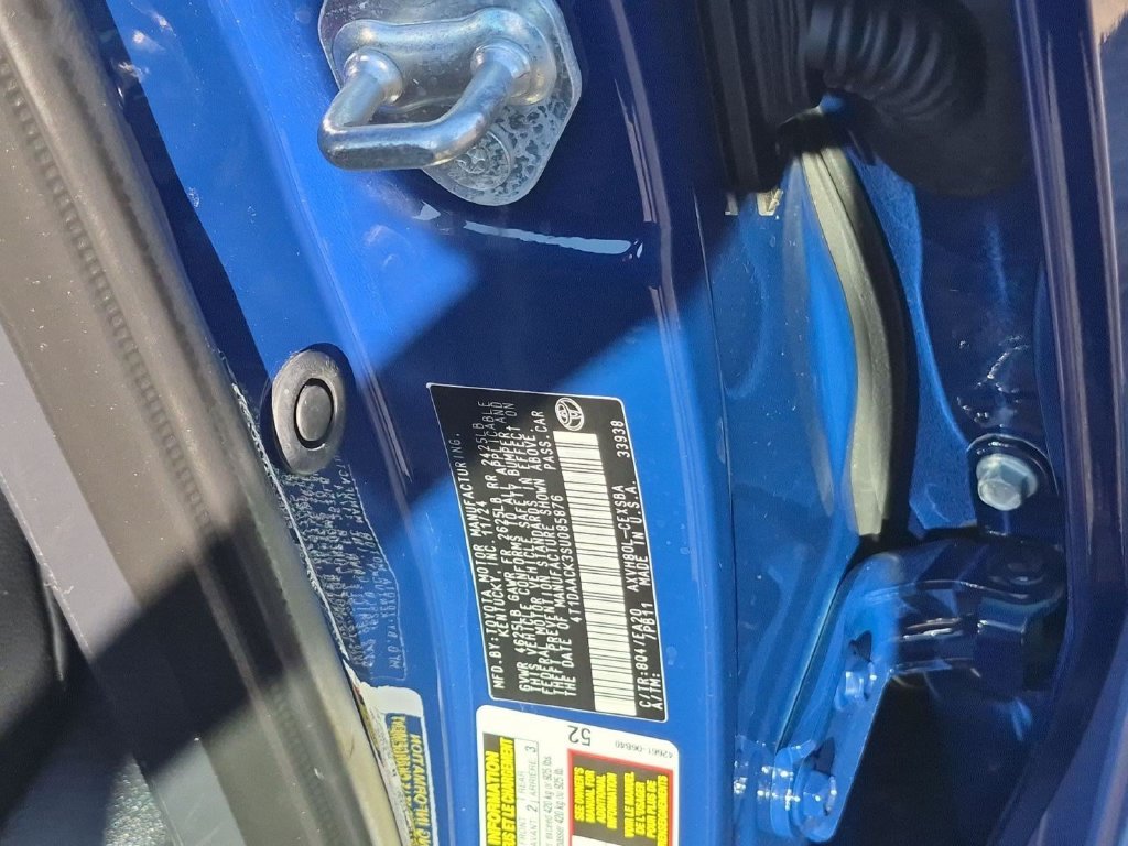 Certified Used 2025 Blue Toyota SE image 28