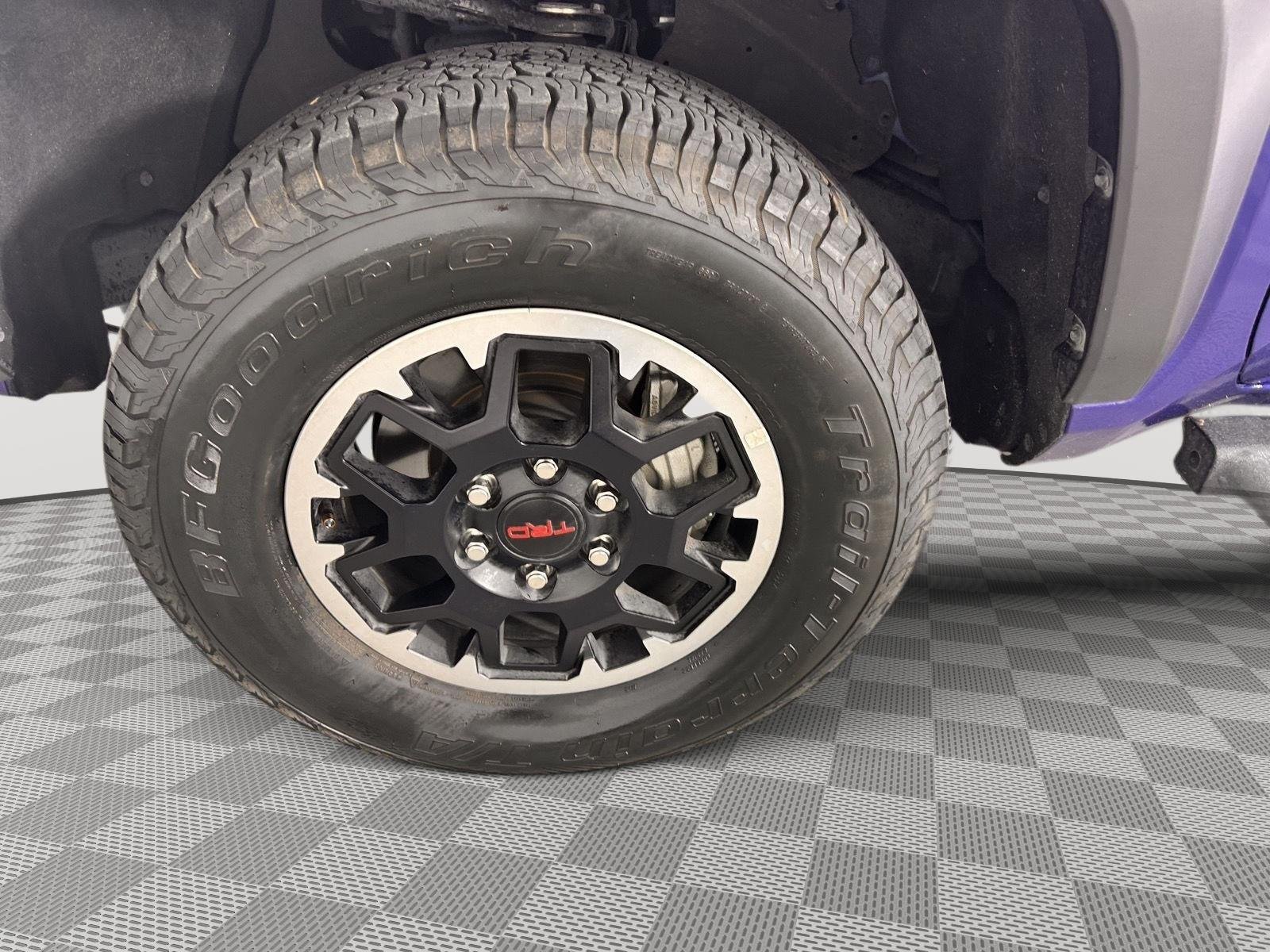 Used 2024 Blue Crush Metallic Toyota TRD Off-Road image 7