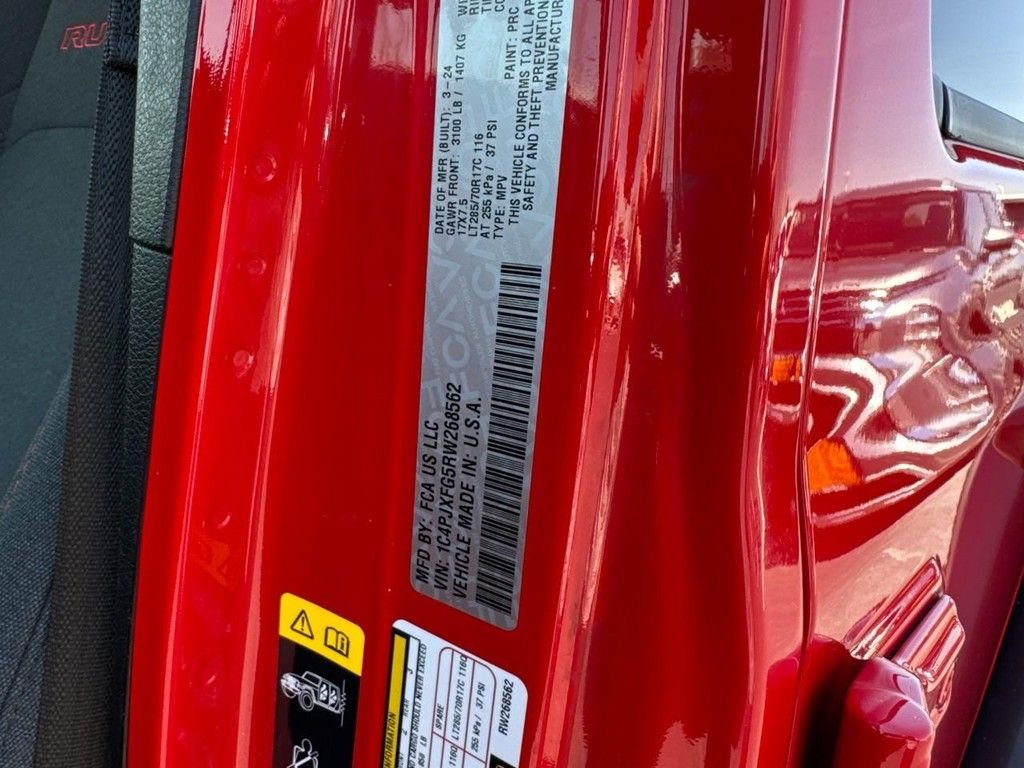 Used 2024 Red Jeep Rubicon image 23