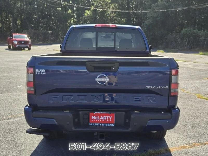 Used 2022 Deep Blue Pearl NISSAN SV image 4
