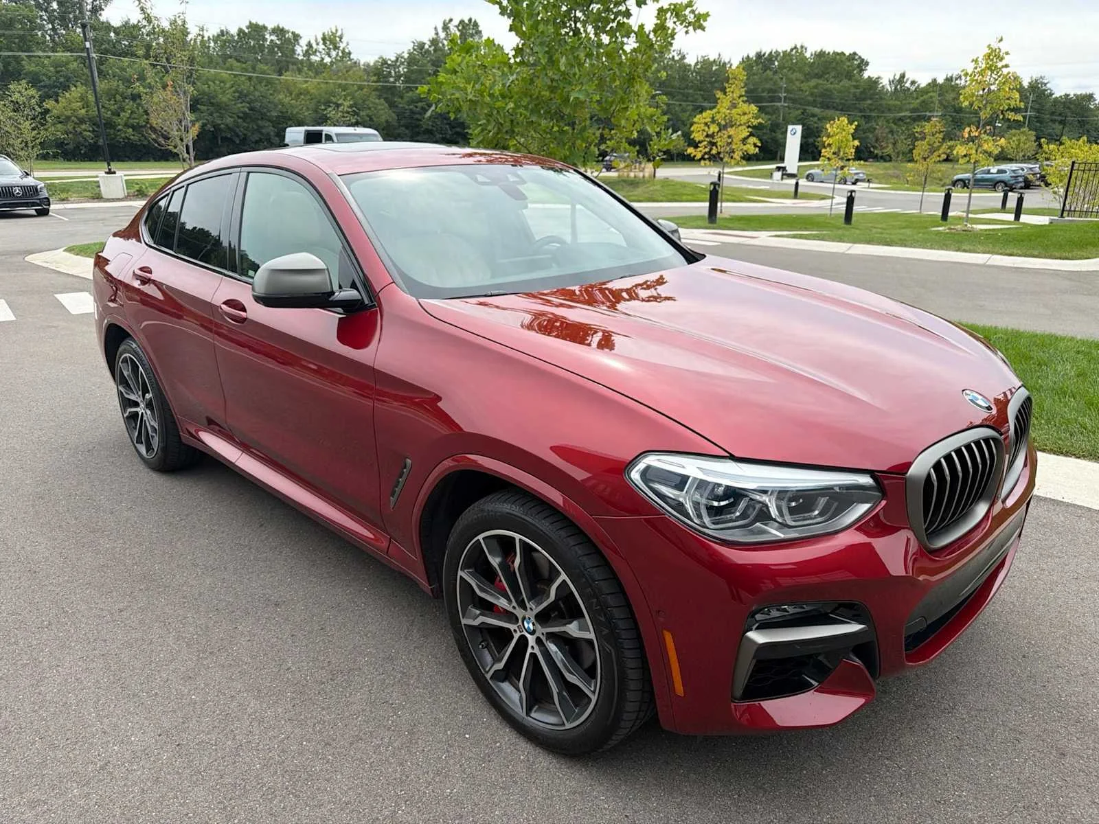 Used 2021 Flamenco Red Metallic BMW M40i image 6