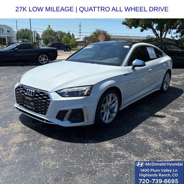 Used 2021 White Audi Premium Plus image 1